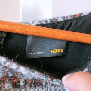 Fendi tweed dress size 36